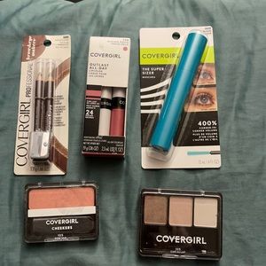 Lot Covergirl makeup 5pc